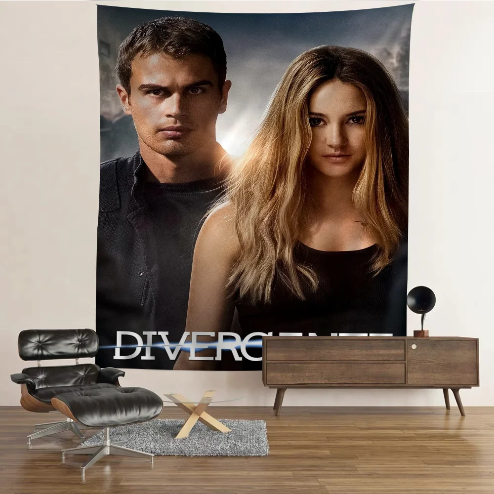 Divergent Movie Classic Printed Large Wall Tapestry Wall Hanging Decoration Household Decor Blanket