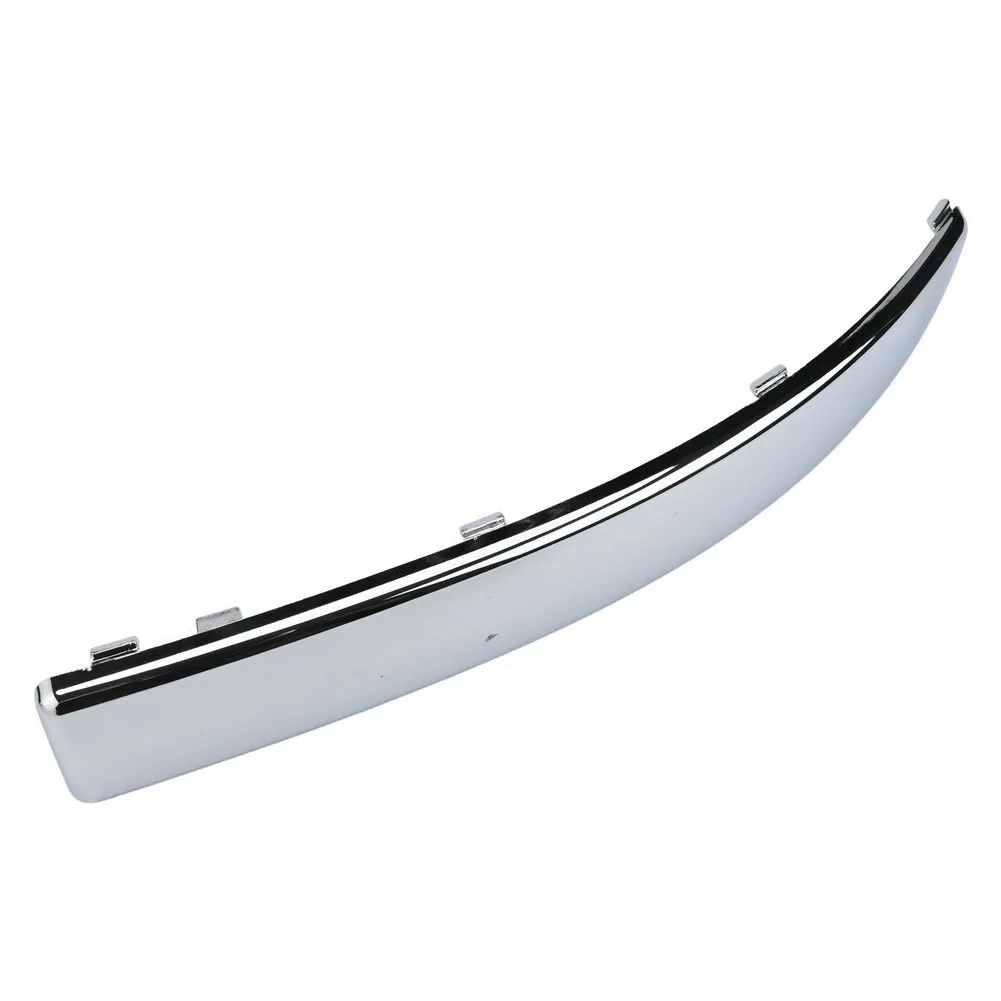 Silver Bumper Strip Front Bumper Trim For Car Exterior Restoration Silver Anti Aging Plastic Pressure Resistant