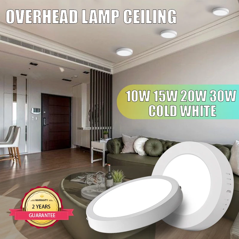 Mini Small LED Ceiling Lamp 110V 220V Led Ceiling Lights 10W 15W 25W 30W Led Downlight Spot Panel light for Living Room Bedroom