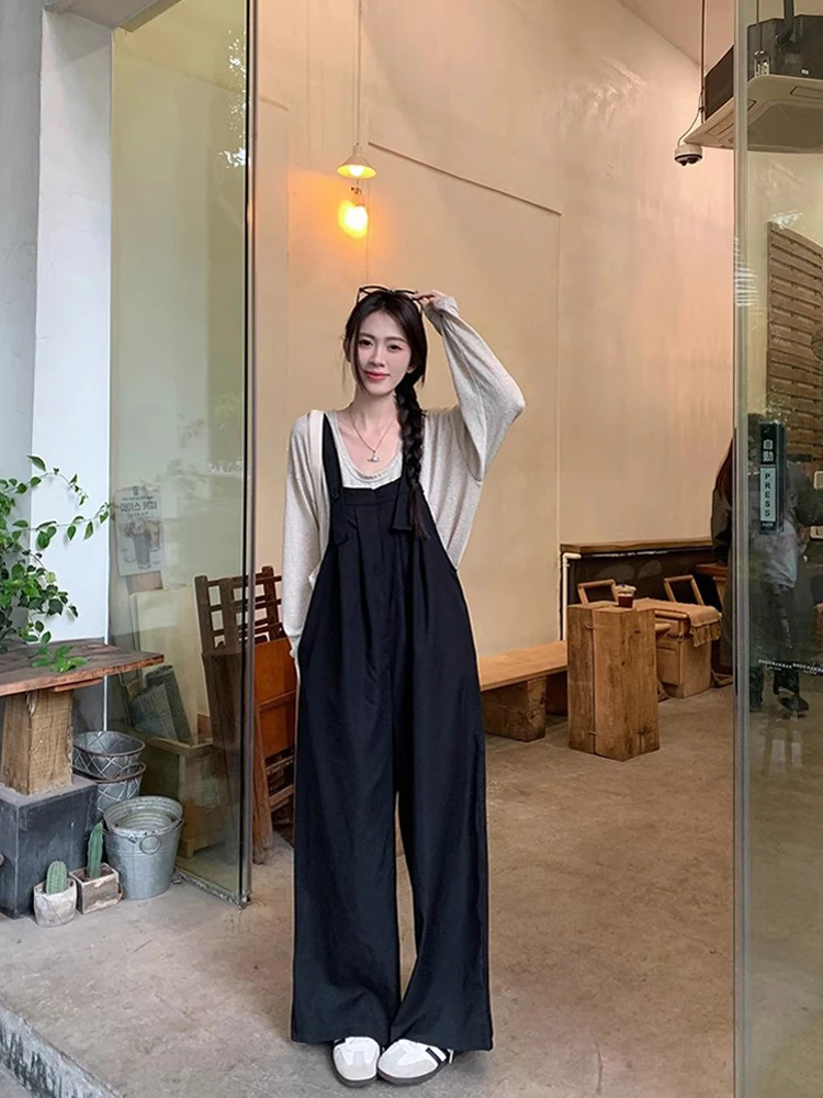 

Elegant Jumpsuits For Women Parties Decoration Folding Embroidery Zipped Harajuku Strapping Tightfitting Special Spliced Regular