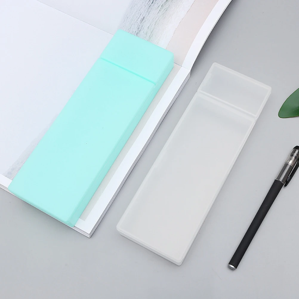 

Plastic Pencil Case Translucent Durable Stationery Organizer Pen Holder Eco Material School Supplies Storage Solution