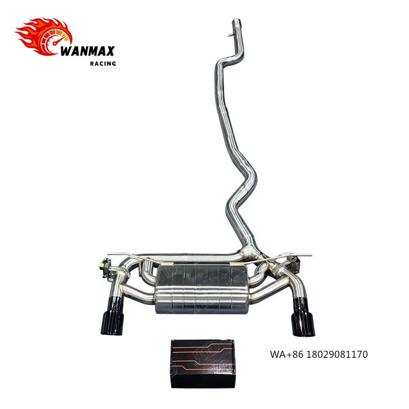 

Высокопроизводительная выхлопная система Catback с клапанами из нержавеющей стали для F30 340i 3.0