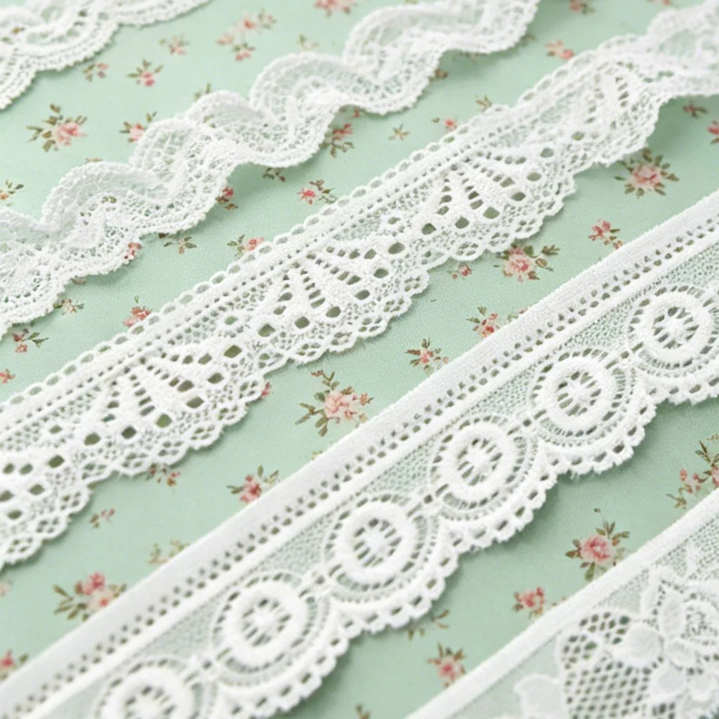 (5 meters/lot) white elastic lace Fabric underwear stretch laces Trim DIY Crafts Sewing