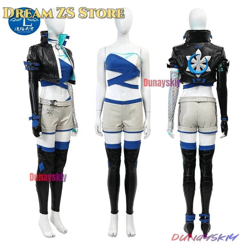 

a7d@Anime Game Rrivals Snow Lunaa Cosplay Women Fantasia Costume Disguise Outfits For Female Roleplay Disfraz Halloween Suita7d@