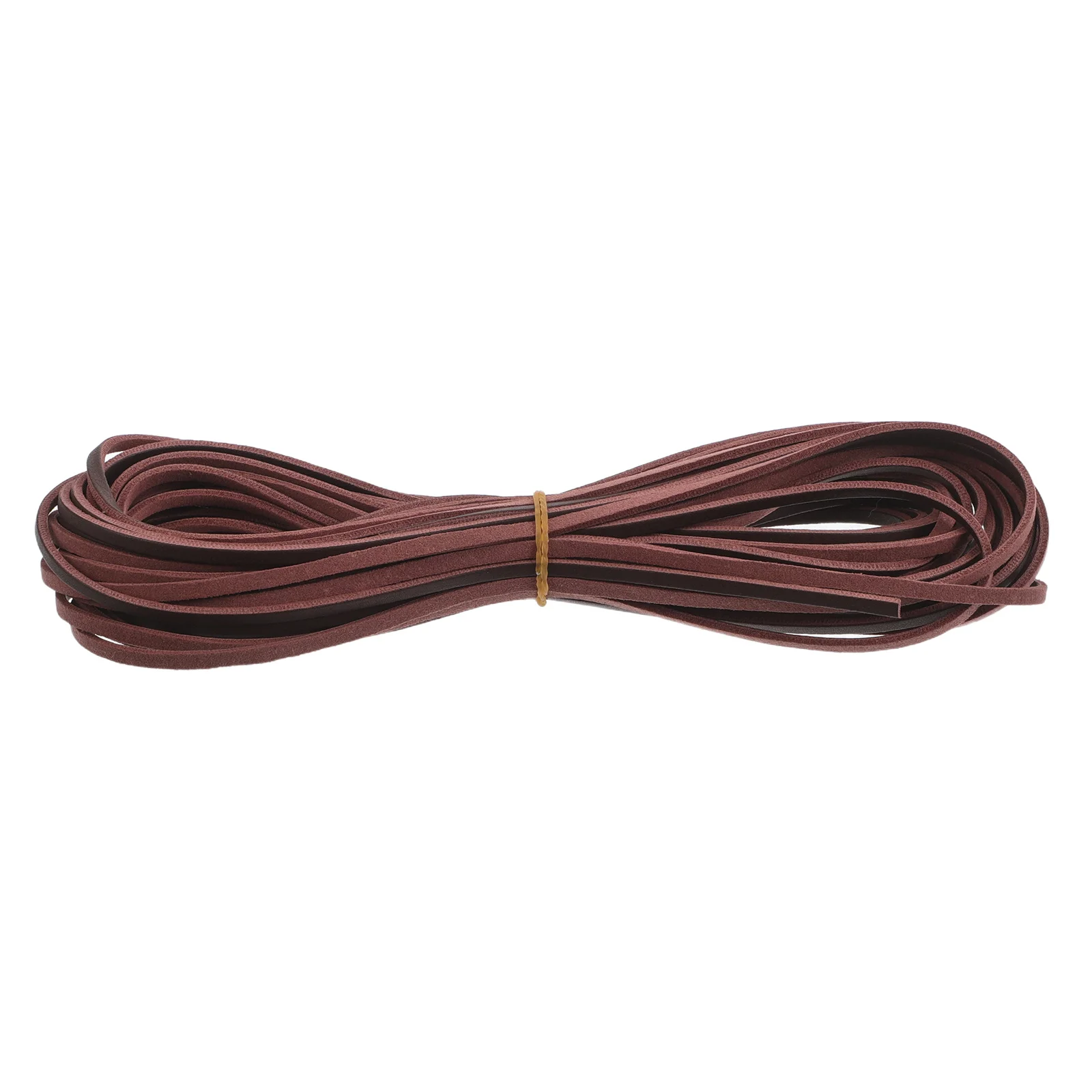 

10 Yards Fake Flat Cord 3mm Strong Strip for DIY Jewelry Shoelaces Bracelet Craft Braiding String Fake Rope