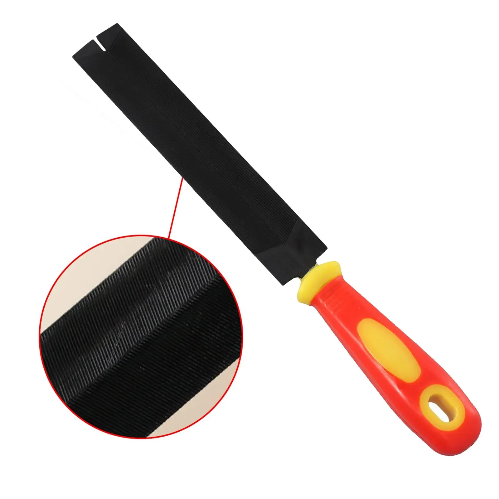 For Blade Sharpening 6inch File Saw File Fine-Tooth Tools Hand Saw Deburring Instrument Grinding Palm Abrasion Reduction