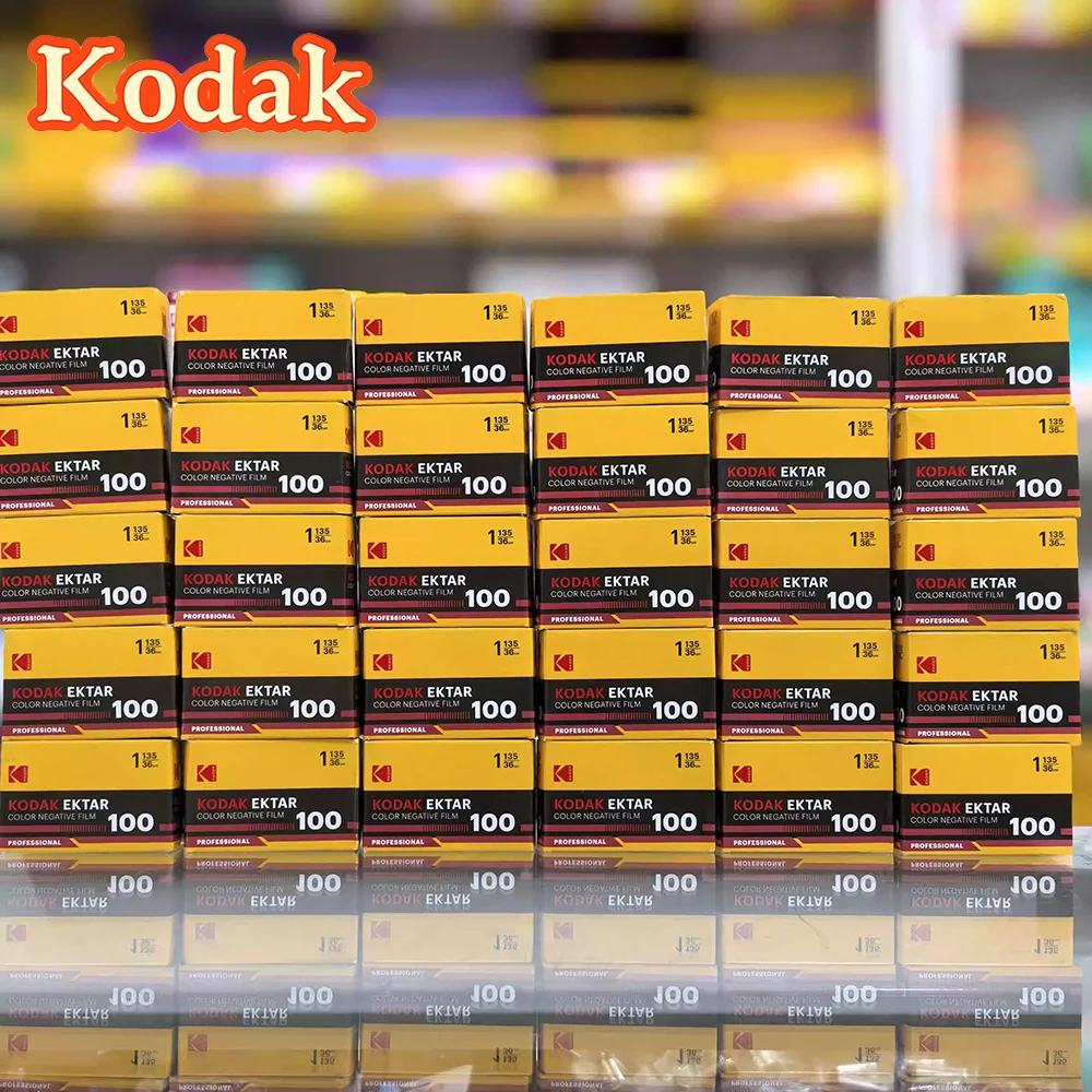 

Плёнка Kodak Ektar 100, 1/2/3/4/5/6/10 рулонов, цветная негативная плёнка 135, 35 мм, с насыщенными цветами, профессиональная плёнка 35 мм для фотоаппаратов Kodak.