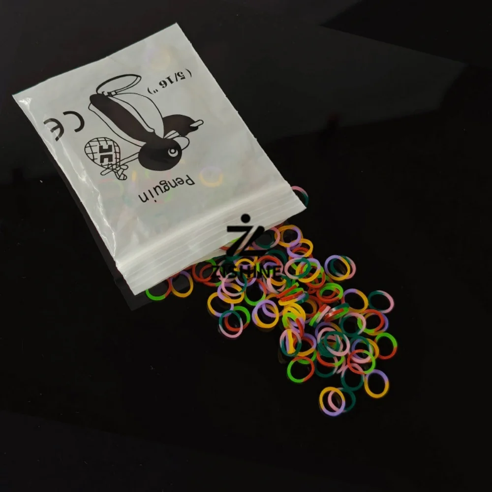 100Pcs Dental Orthodontic Rubber Bands Elastic O Rings for Braces High Elasticity Intraoral Teeth Braces Dentist Care Materials