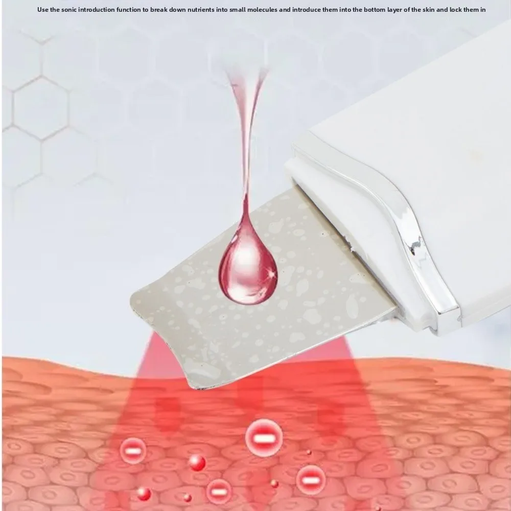 Épurateur de peau ultrasonique à vibrations profondes, nettoyeur Facial Rechargeable à ions ultrasoniques, dissolvant professionnel de tête noire, soins de la peau