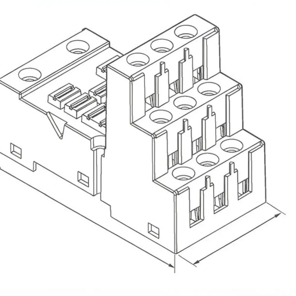 Heavy Duty Power Relay 30A 11 Pin Socket Type 12V 24V DC 220V AC Industrial Controller For Electrical Equipment Protection