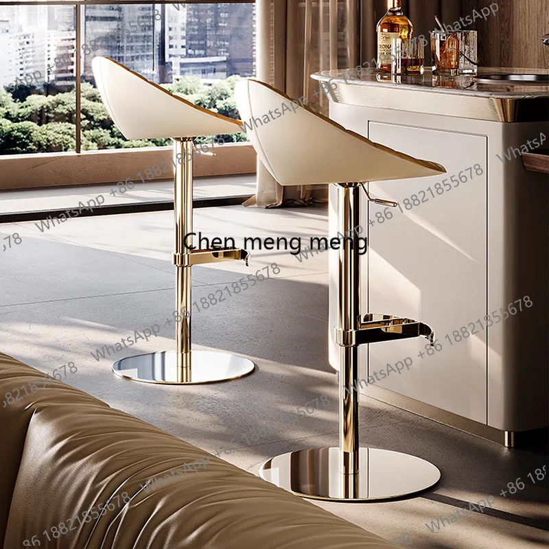 

Металлические барные стулья Z10: минималистичные, мягкие, для кухни, ресторана, ресепшн, зоны отдыха