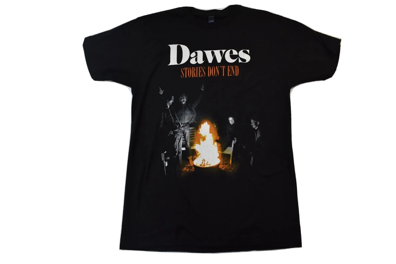 Dawes Mens Stories Don'T End Spring 2013 Tour T Shirt New S M