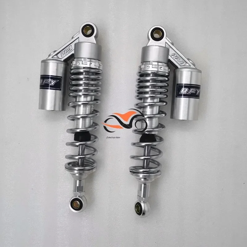 

8mm spring 340mm/350mm/360mm motorcycle shock absorbers for YAMAHA VMAX V-MAX1200 Suzuki Honda Kawasaki chrome black