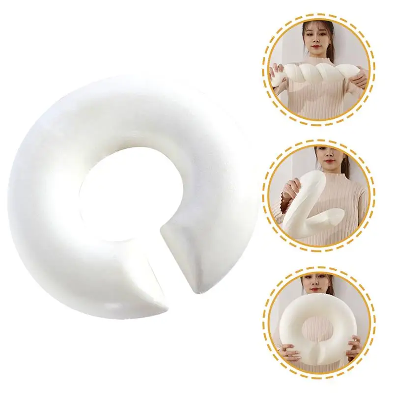 1pc Beauty Salon Massage Pillow Refill No Cover Neck Face Pillow Cotton Face Cushion Face Down U Pillow Memory Foam Headrest