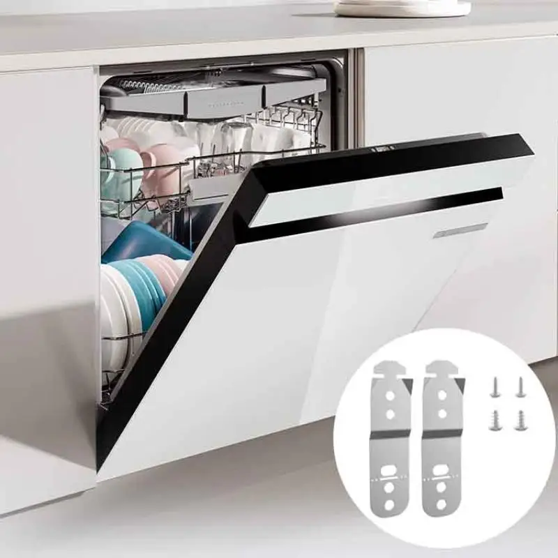 1/2/4/6Pcs Dishwasher Mounting Bracket AP4538351/ 00605007/006 Rustproof Commercial Grade Easy To Install Accsessories