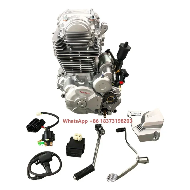

Oem 300cc Motorcycle Engine 5/6-Speed Sohc Balance Shaft Zonsen Pr250 Pr300 Zongshen 300cc Motorcycle Engine Zs172fmm-5