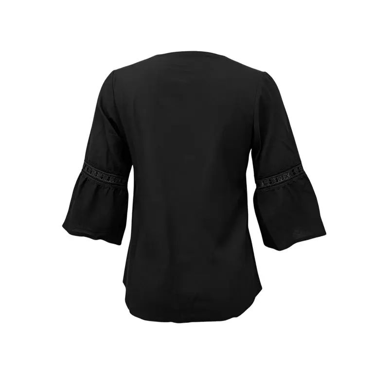 TEXU 3/4 Length Sleeve Womens Tops Dressy Casual Blouses For Women Trendy Square Neck T Shirts