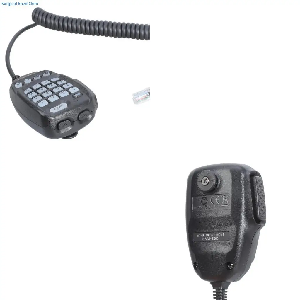 N2UB Waterproof Mic ABS Microphone Multifunction  Radio Microphone Suitable for FTM-300DR