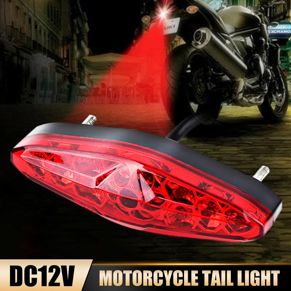 

Motorcycle LED Taillight Brake Light 12V Retro Rear Light Running Light for Suzuki ATV LTZ King Quad Runner DR DRZ 650 400 LT