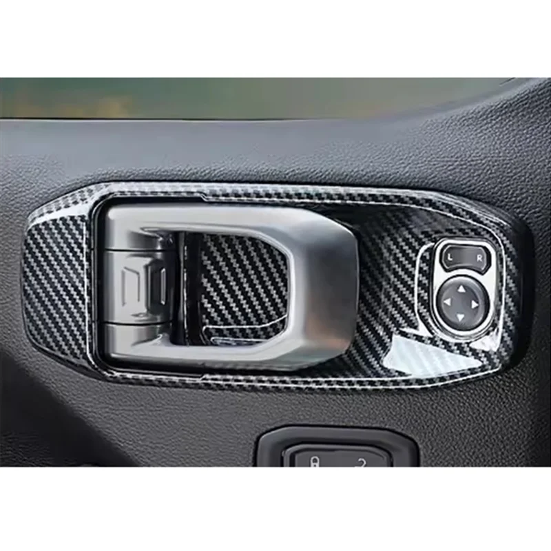 

For Jeep Wrangler JL JT Gladiator 2018 2019 2020-2023 Car Tailgate Front Rear Interior Door Bowl Decoration Cover Trim