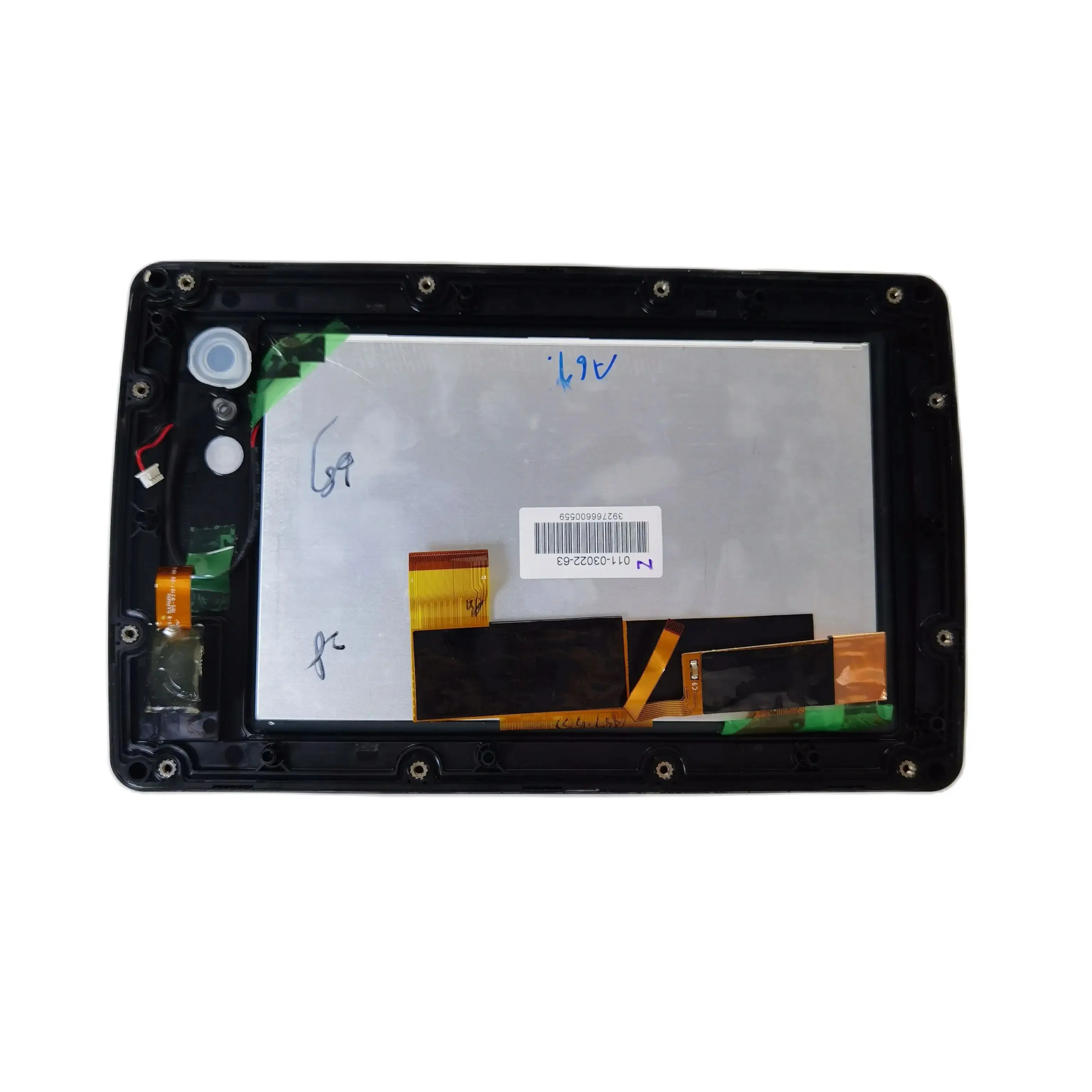 Imagem -02 - Tela Lcd com Moldura para Garmin Gpsmap 741xs Tela com Tela Sensível ao Toque Parte do Painel Substituição do Reparo