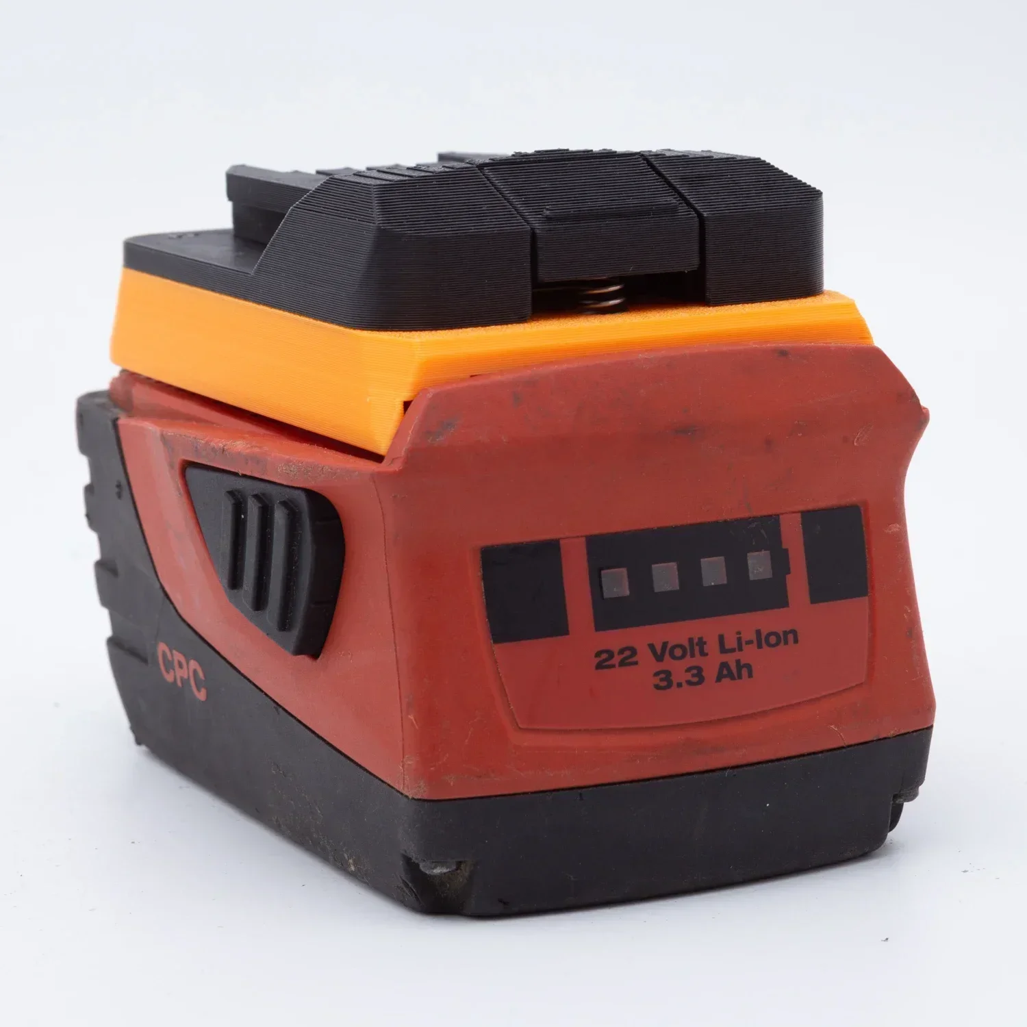 Per HILTI 22V B22 Convertitore adattatore batteria al litio per accessori per elettroutensili Lidl Parkside X20V (solo adattatore)