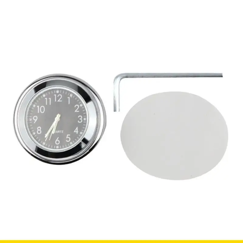 SZCH 22/25mm Motorcycle Handlebar Watch Motorbike Modification Handlebar Mount Waterproof Clock Watch Part with Wrench