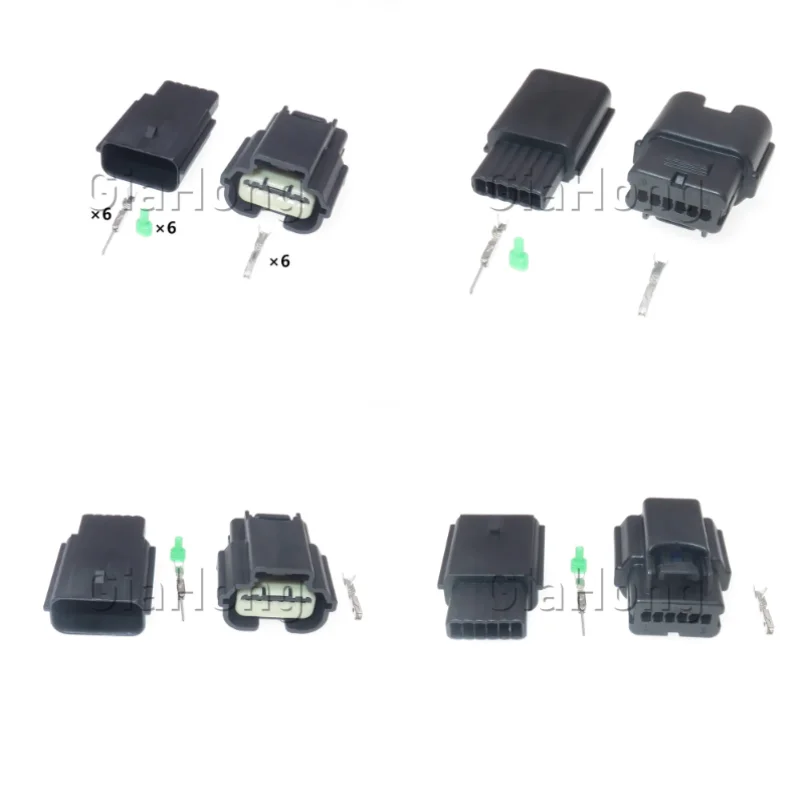 1 Set 6 Ways Car Parts Modification Connector 31404-7110 34975-6160 31403-6110 31403-6112 AC Assembly Air Flowmeter Wire Socket