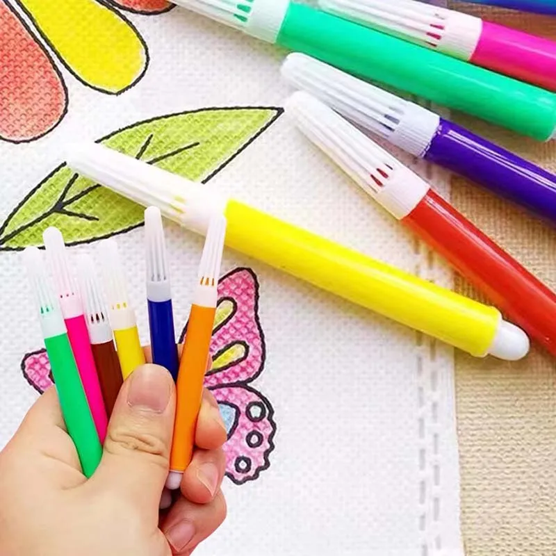 1 ~ 20 Packung Mini-Aquarellmarker, 6 Farben, Graffiti-Malstift für Vlies-Leinwand, Malpapier, DIY-Zeichenstifte, TMZ – Detail 9
