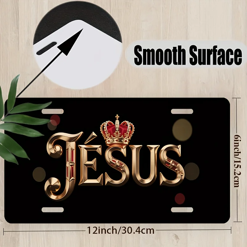 2D Flat, 2D Flat Car Plate Cover for Decorative Use Only, 1pc 2D Flat, Specifically for Men and Women's License Plate Covers and