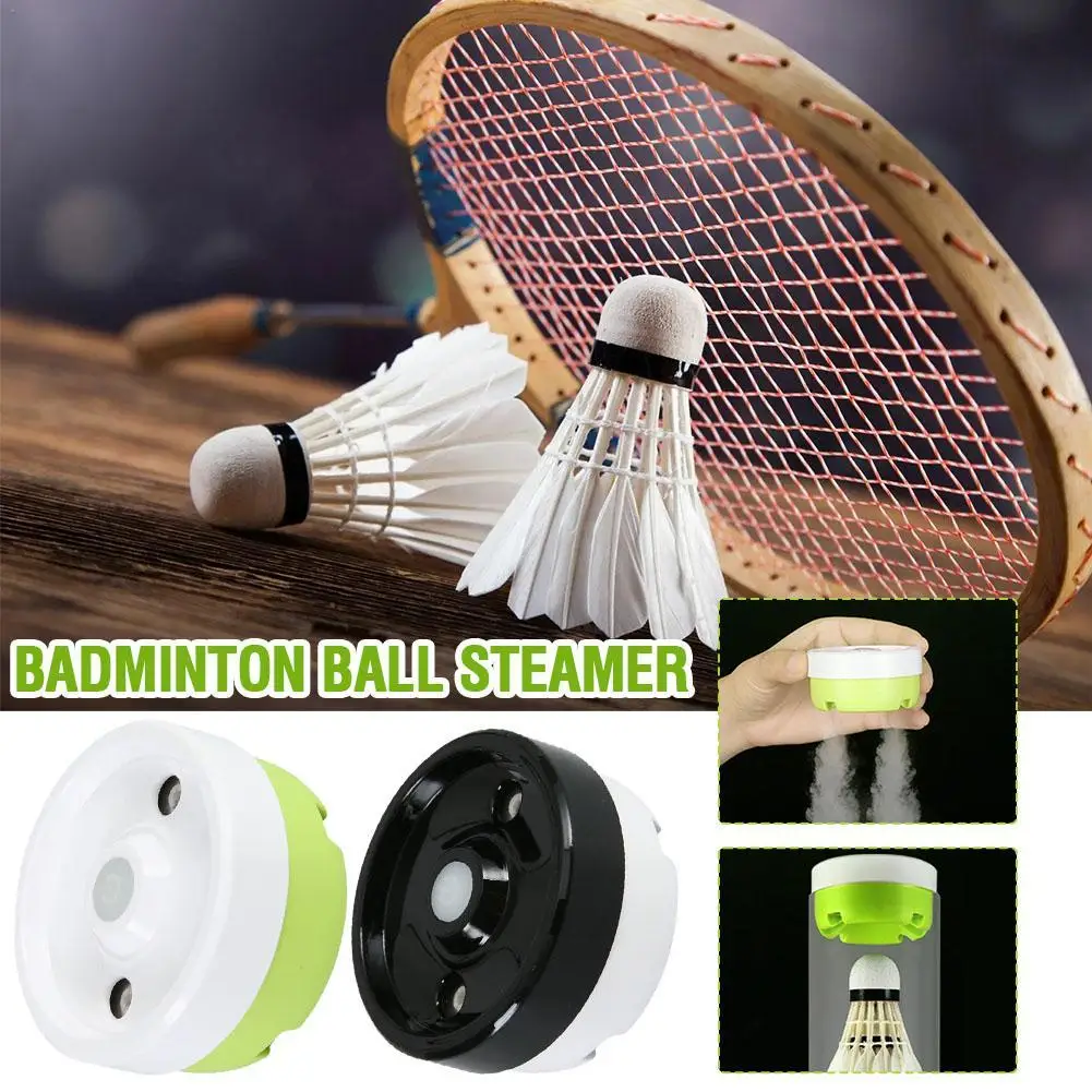 Humidificador de bádminton, vaporizador de vapor para hacer el aire, mantiene las bolas hidratantes de plumas, vaporizador de bolas de Bádminton