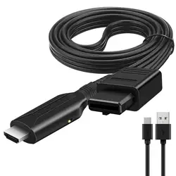 N64 To HDMI-compatible Converter Game Adapter Plug And Play HD Cable Adapter For Nintendo 64/NGC/SNES 1080P 64 To HD Converter