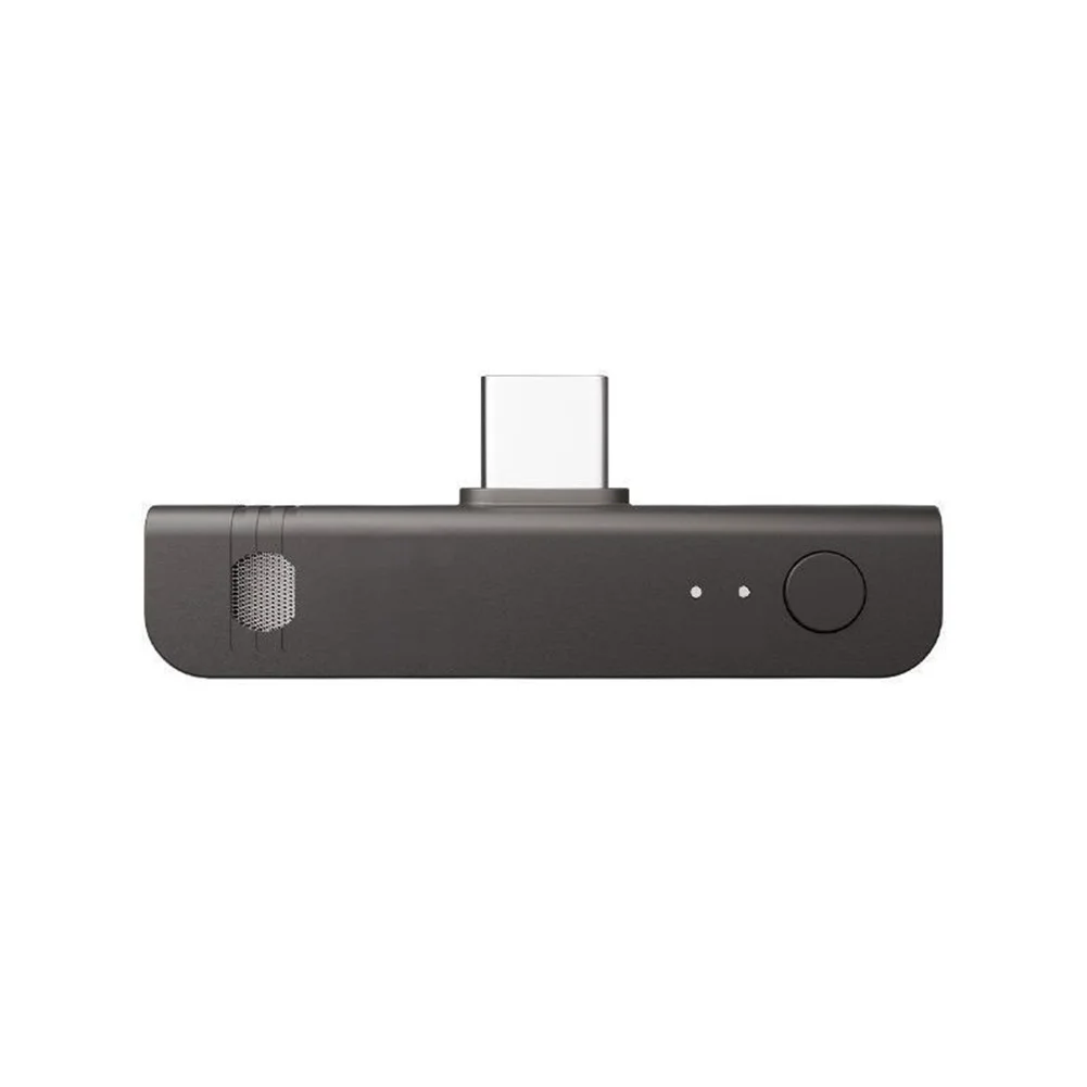 Compact Noise Reduction Microphone 5 1.1 0.8CM for DJI For RC2 and For RC PRO Live Audio Recording Black ABS Housing