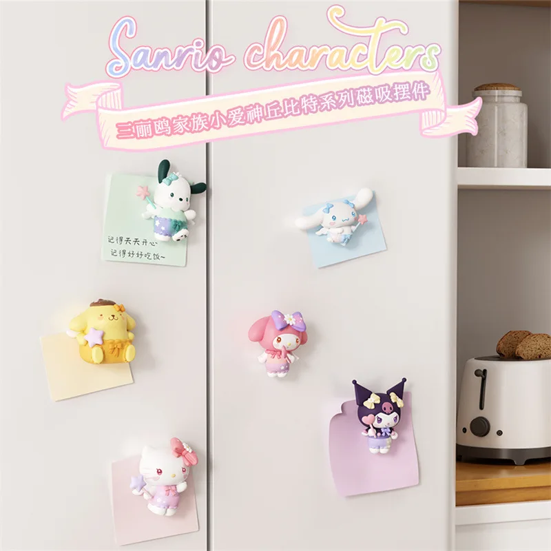 

[In Stock] Genuine Sanrio Blind Box Toy Cupid Series Hello Kitty My Melody Kuromi Cinnamoroll Figure Model Anime Toy Gift