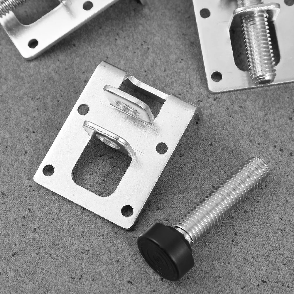 4 Pcs Adjust The Foot Pad Adjustable Feet Legs for Workbench Furniture Levelers Desk Leveling Outdoor
