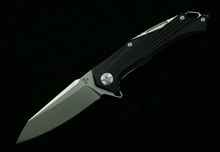LEMIFSHE JK3287G Folding Knife Real D2 Blade G10 Handle Outdoor Camping Kitchen Survival Multi functional Pocket EDC Tool