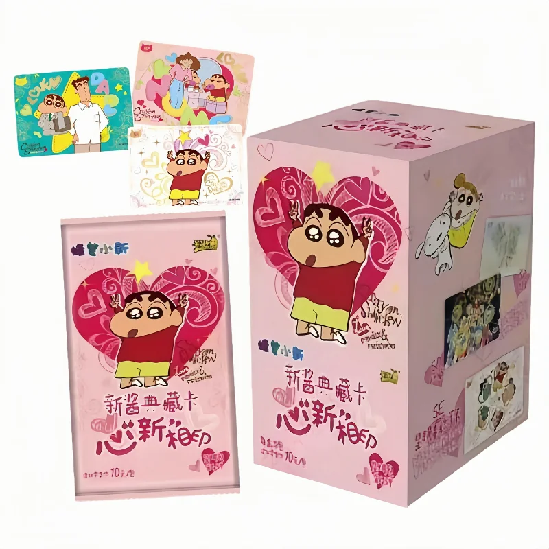 

Kayou Аутентичный карандаш Шин-тян Коллекционные карты Четвертая серия Персонаж Heartfelt Connection Динамический альбом Коллекционная игрушка