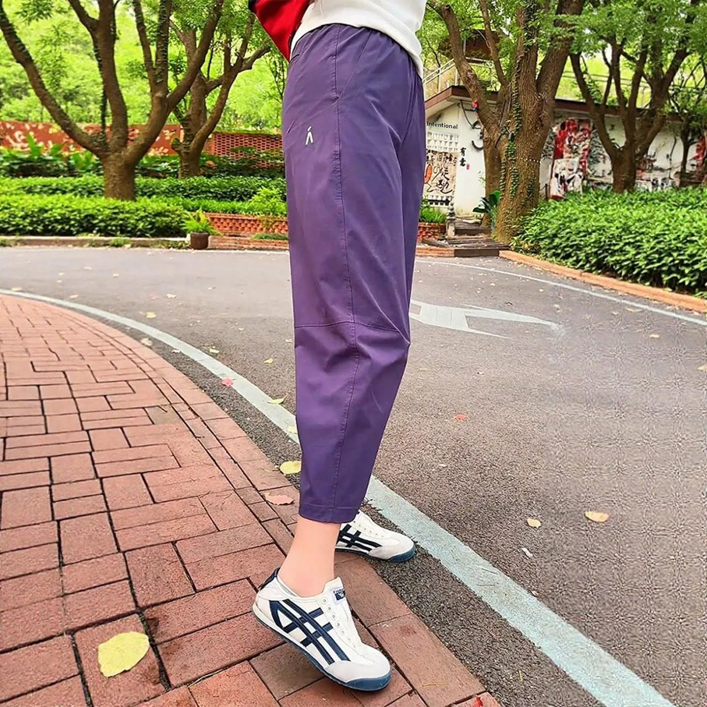 

Женские летние тонкие брюки из ледяного шелка, быстросохнущие, спортивные, повседневные, больших размеров, свободные, утягивающие, с защитой от солнца, укороченные, фасона «гарем»/«баллон»