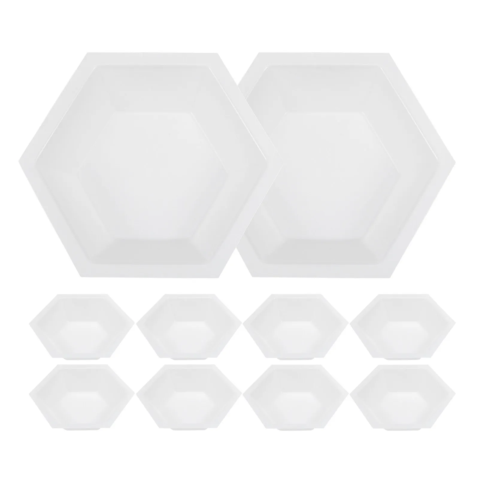 

10 шт. весовых чаш с гладким плоским дном, универсальные весовые чаши для кухни, выпечки, приготовления пищи, лабораторий, точных измерений