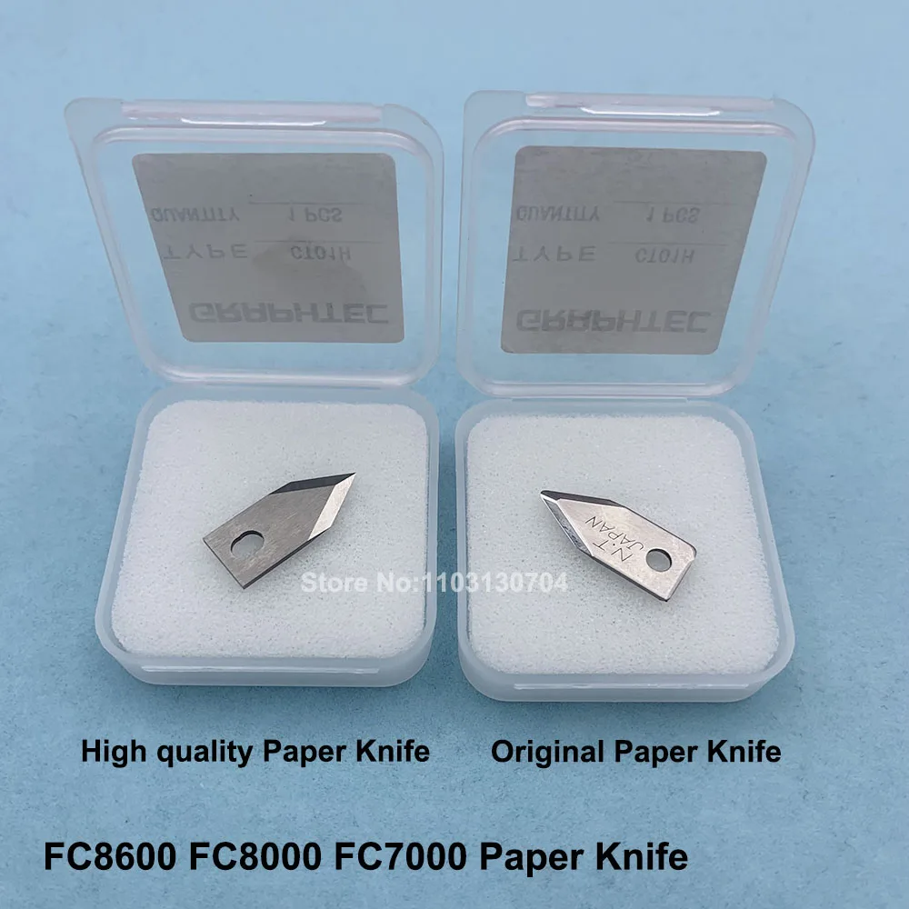 1PC For Graphtec FC8000 Cutting Paper Knife Break Last Cut Knife Blade FC8600 FC8000 FC7000 Cutter Plotter Cross Cutter Blades