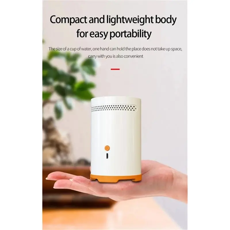 PZHI-RM-75 Smart Touch Screen Radon Detector Air Quality Gas Monitor With Temperature And Humidity Alarm Sensor