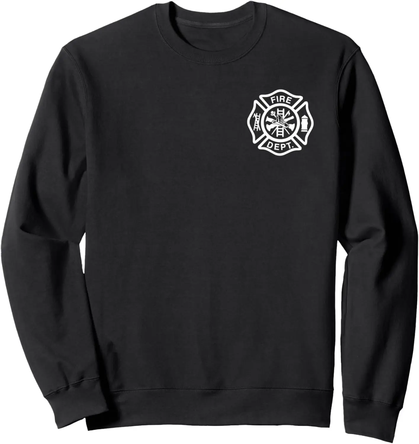 Fire Department Logo Uniform Fireman Symbol Firefighter Gear Sweatshirt