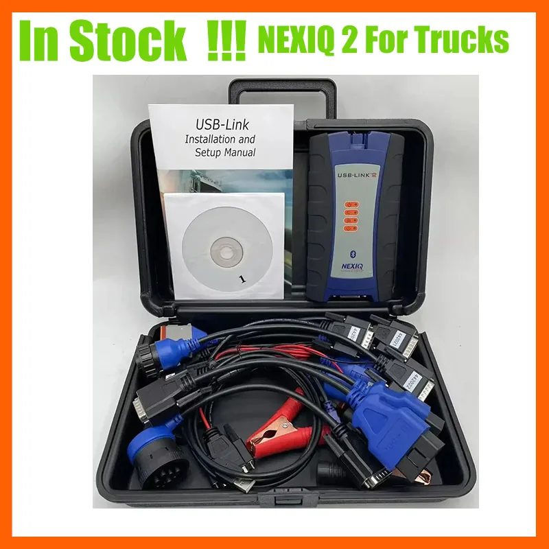 Wirgin Edinex Ⅱ型 2型 ウィルギン エディネックス 動作確認済 Nexiq-2 USB Link 2 USB Link Bluetooth for Diesel Truck Interface