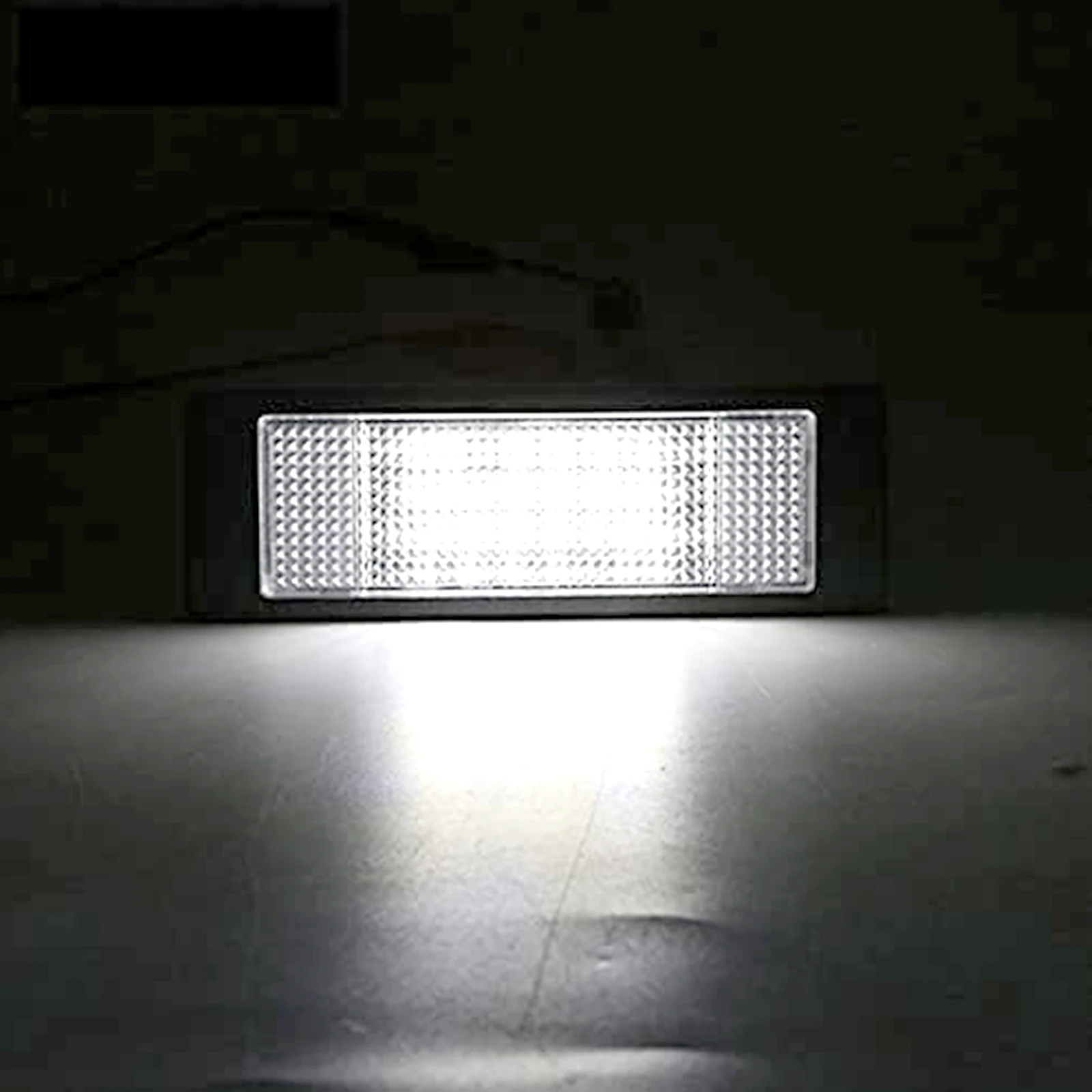 12V Car License Number Plate Lights LED Lamp Automotive Accessories For BMW E87 E81 E64 E86 E89 F20 Serie 1 6 Z Mini Cooper Fiat