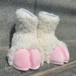 Furry Shoes Kigurumi Fursuit Costume Sheep's Hoof Cosplay Original  Cheap Cute Kig Beast Foot Animal Costume Outdoor Lamb's Foot