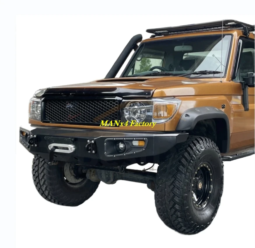 

TOP Land Cruiser Pickup Front Bumper Steel Bull Bar for Lc79