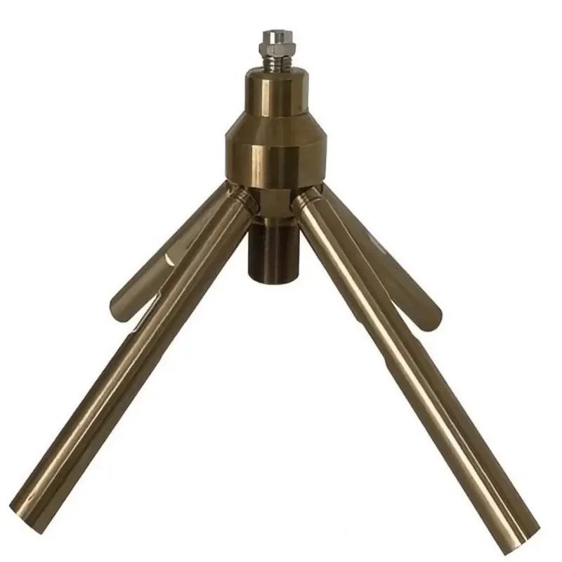Butterfly Alloy Steel Sewer Jetter Nozzle Multi Jet Drain Cleaning Spray Head 6 5 4Jet1/2 3/4NPT for Sewer Culvert Pipe