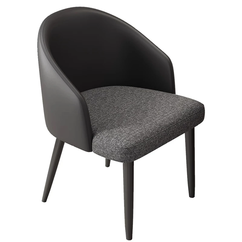 

Modern Minimalist Home Dining Chair Wide Cushion Thickened Legs Comfortable For Long Sitting Anti-Deformation