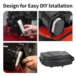 595658 Air Cleaner Cover with 595661 Base Air Cleaner Compatible For Briggs & Stratton 550EX 575EX 625EX 625EXi 675EXi 725Exi