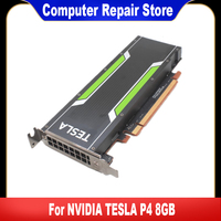 Original For NVIDIA TESLA P4 8GB Graphics Card GPU VGPU Computing Card Video Decoding AI Tested High Quality
